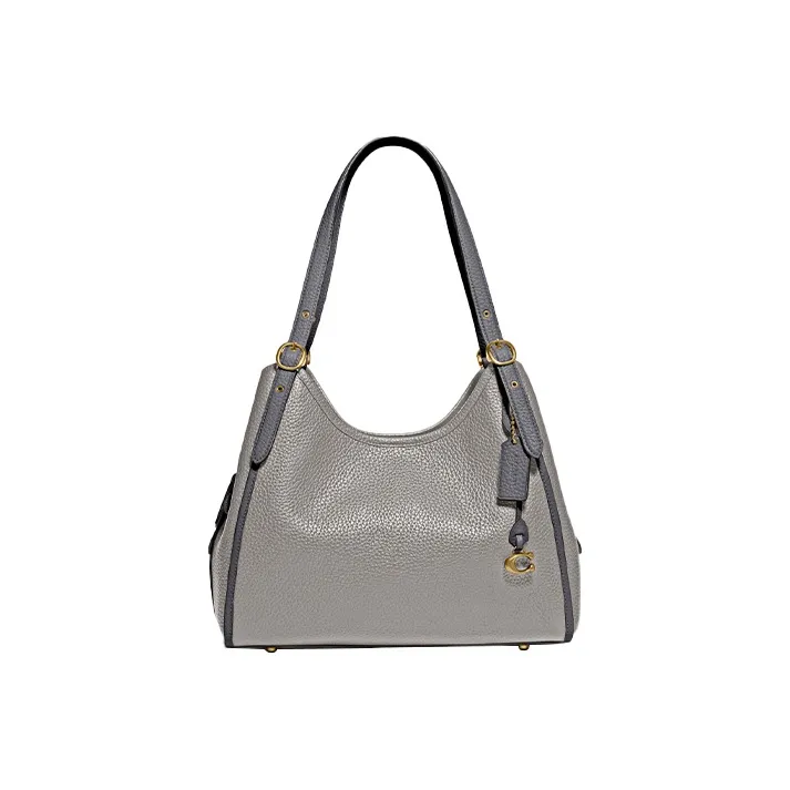 COACH Lori Кожа Сумка Сумка через плечо Женская Голубино-Серый