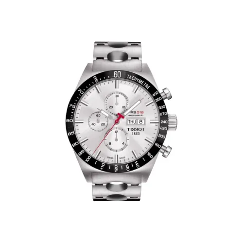 Tissot Автоматический Механический Movement Мужские Часы 45 мм Серебристый