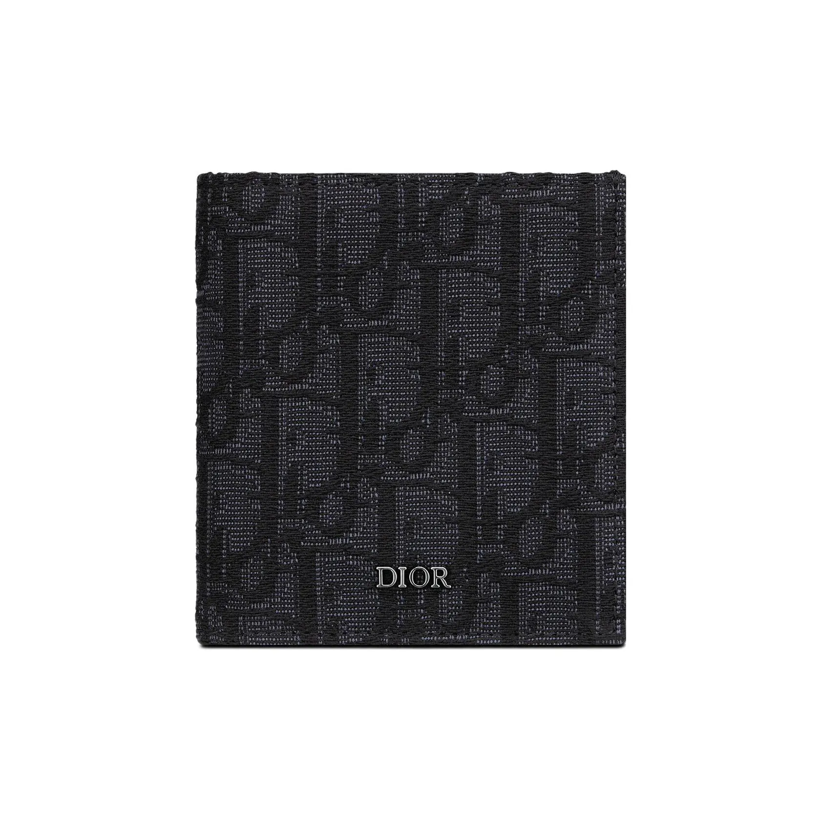 DIOR Fabric Wallets Men's Black