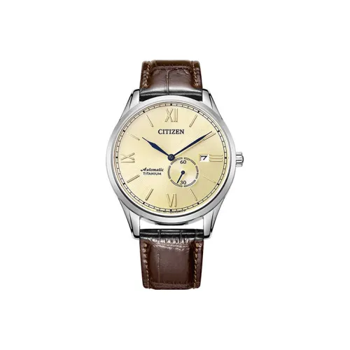 CITIZEN Механический Movement Мужские часы 42,4 мм Желтые