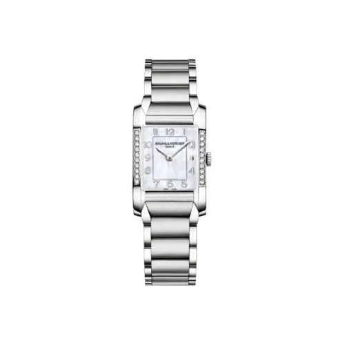 Baume & Mercier Автоматический Механический Movement Женские Часы из коллекции HAMPTON, 34,5 мм * 22 мм * 9 мм, Белый