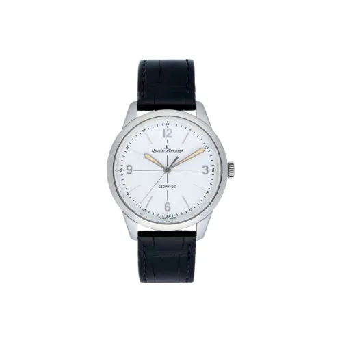 Jaeger LeCoultre Автоматический Механический Movement Мужские Earth Physics Observatory Collection GEOPHYSIC Часы 38,5 мм Белый