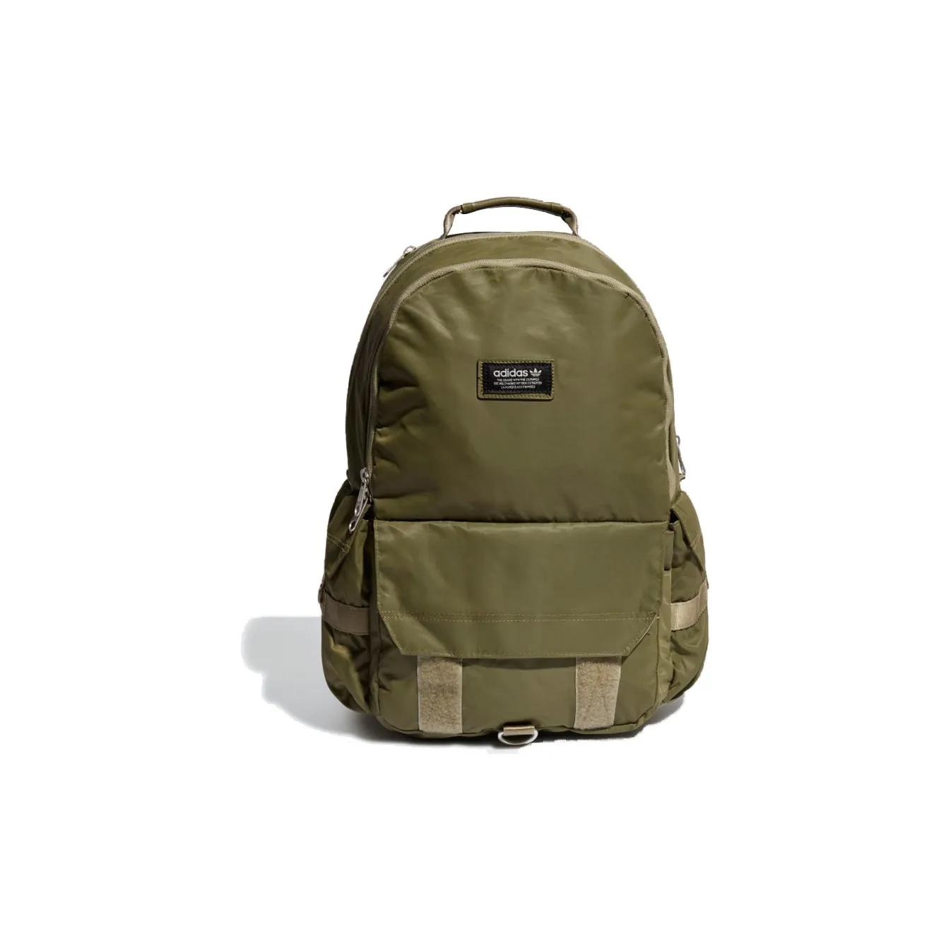Adidas Originals Nylon Backpack Standard Unisex Green Adidas Originals Нейлон Рюкзак Стандартный Унисекс Зеленый