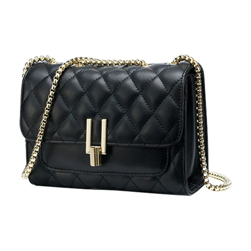 LOLLiPOPS Сумка через плечо из натуральной кожи стандартная женская черная