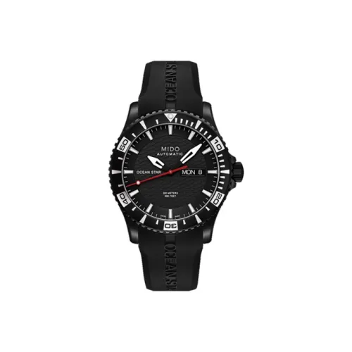 MIDO Автоматический Механический Movement Мужские Leader Submariner Часы 42,5 мм Черные