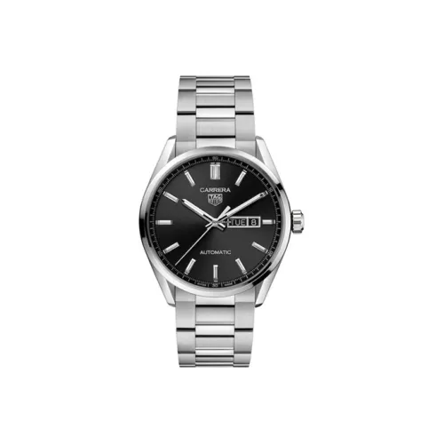 TAG HEUER Автоматический Механический Movement Мужские Carrera Collection Часы 41 мм Черные