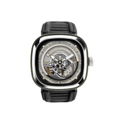 SEVENFRIDAY Автоматический Механический Movement Унисекс Часы 47,6мм*47мм*15мм Белый