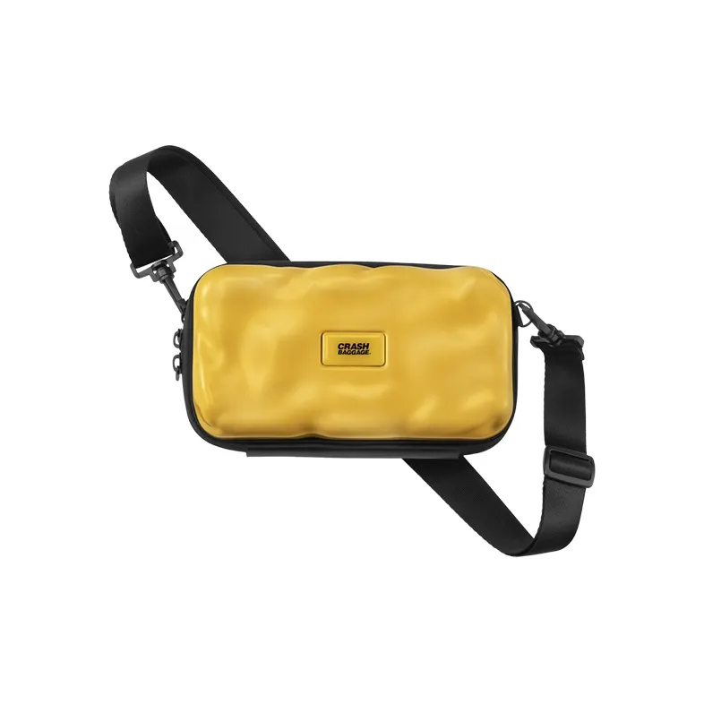 CrashBaggage ПК Маленькая Квадратная Сумка Camera Сумка Сумка через плечо Маленькая Унисекс Желтая