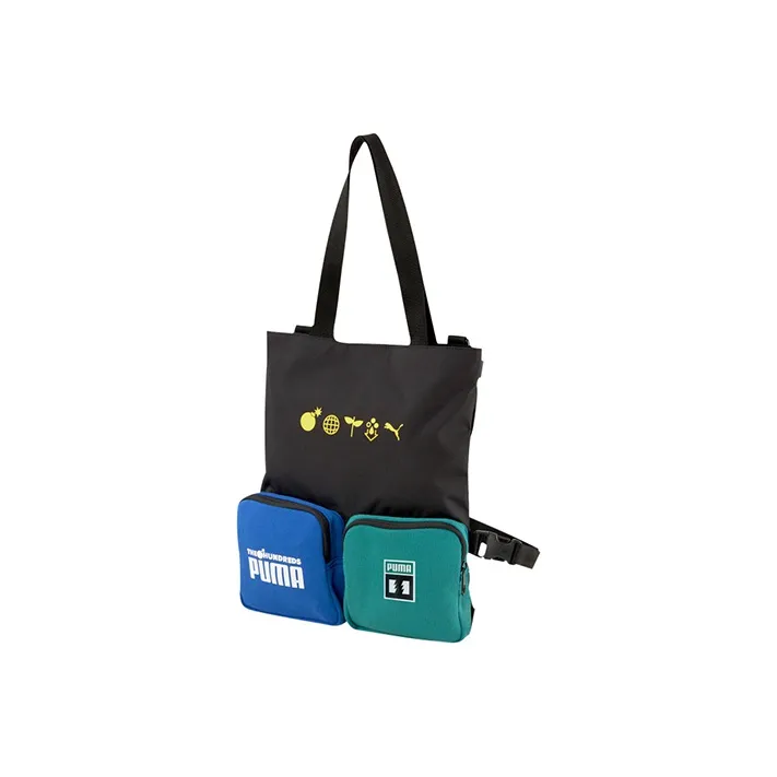 PUMA The Hundreds Коллаборация Ткань Сумка Сумка через плечо Сумка через плечо Стандартная Унисекс Черная