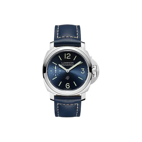 PANERAI Ручной Механический Movement Мужские часы Luminor LUMINO Collection, 44 мм, синий
