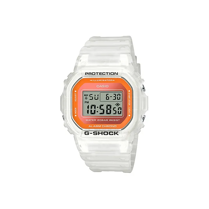 Часы SHOCK с кварцевым механизмом смольный ремешок мужские часы апельсиновый циферблат