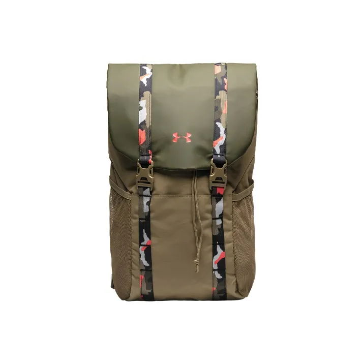 Рюкзак из полиамида Unifit от Under Armour унисекс армейский зеленый