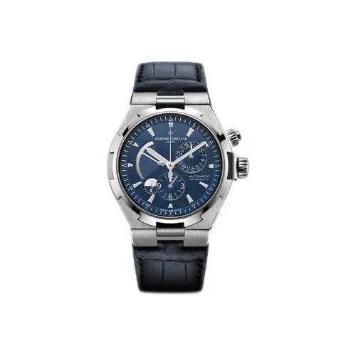 Vacheron Constantin Автоматический Механический Movement Мужские Часы Longitudinal и Lateral Collection OVERSEAS 42 мм Синий