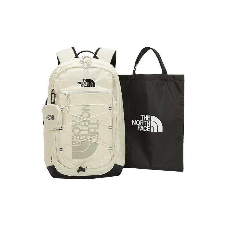 THE NORTH FACE Nylon Backpack Regular Unisex Ecru