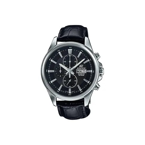 CASIO EDIFICE Collection Кварцевый механизм Часы Мужские Черный циферблат
