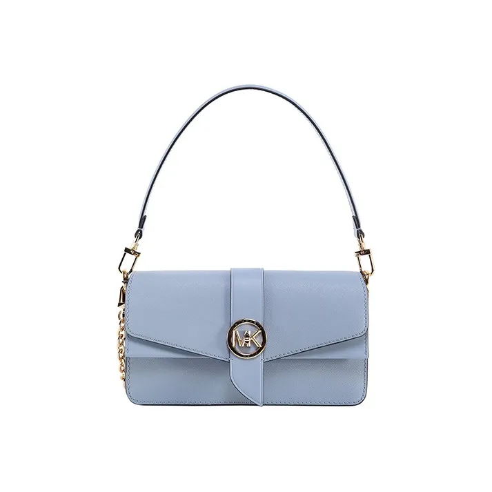 MICHAEL KORS Greenwich Коровья кожа Сумка на плечо Средний Женский Синий