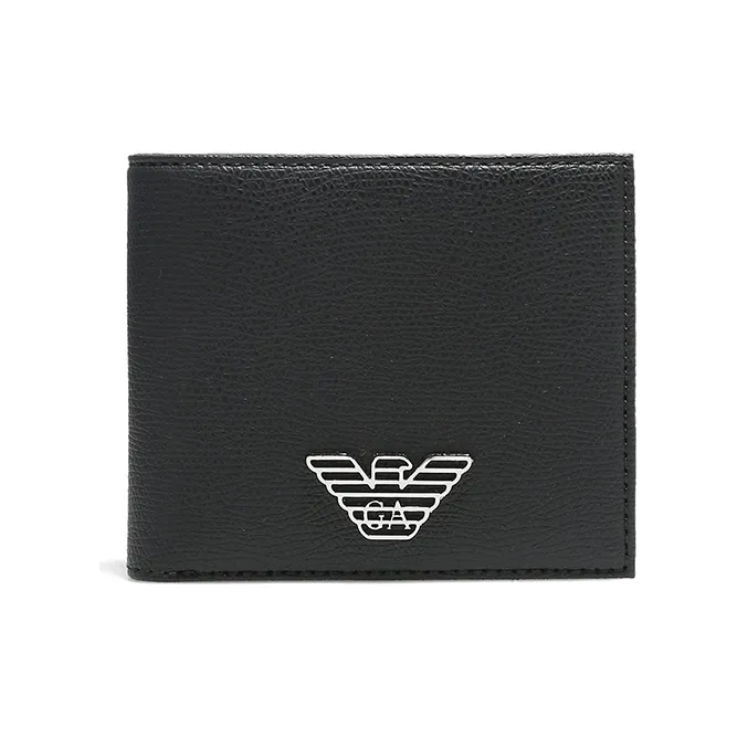 EMPORIO ARMANI PVC Card Holder, Wallet, Wallet Men's Black