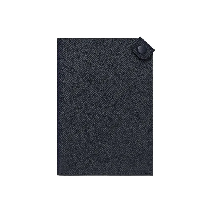 HERMES Tarmac Коровья кожа Кошелек Женские Индиго