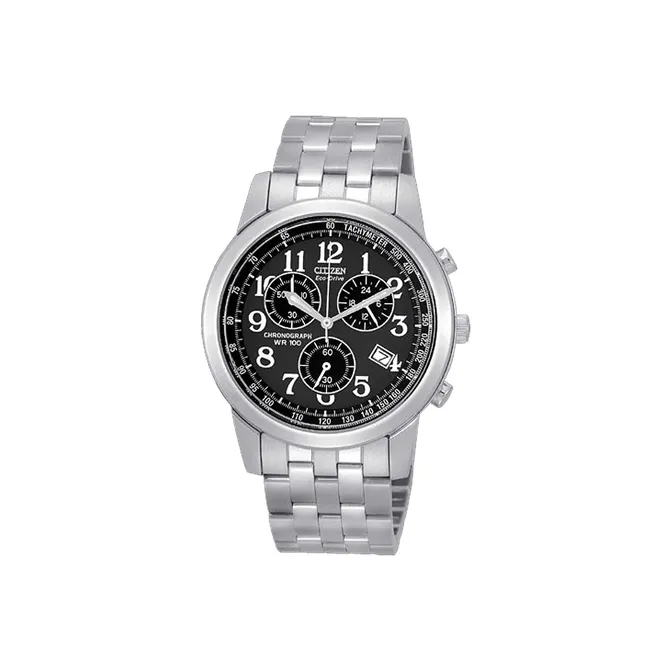 CITIZEN Ecology Drive Collection Светильник Кварцевый механизм Нержавеющая сталь Ремешок Часы 38 мм