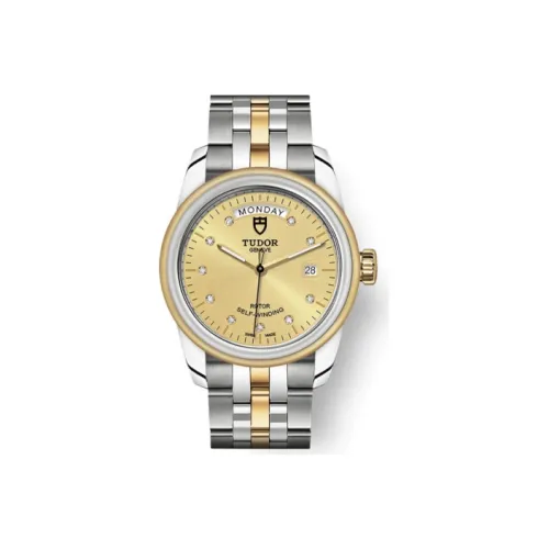 TUDOR Автоматический Механический Movement Мужские Часы Jun Jue Series 39 мм Золотые