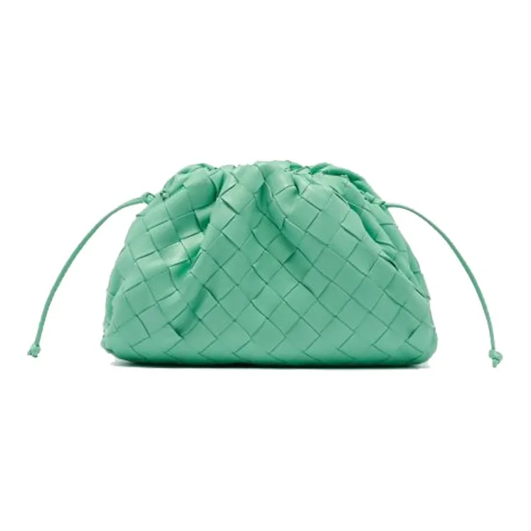 Bottega Veneta POUCH Cloud Bag Sheepskin Handheld Shoulder Bag Crossbody Bag Mini Women's Green