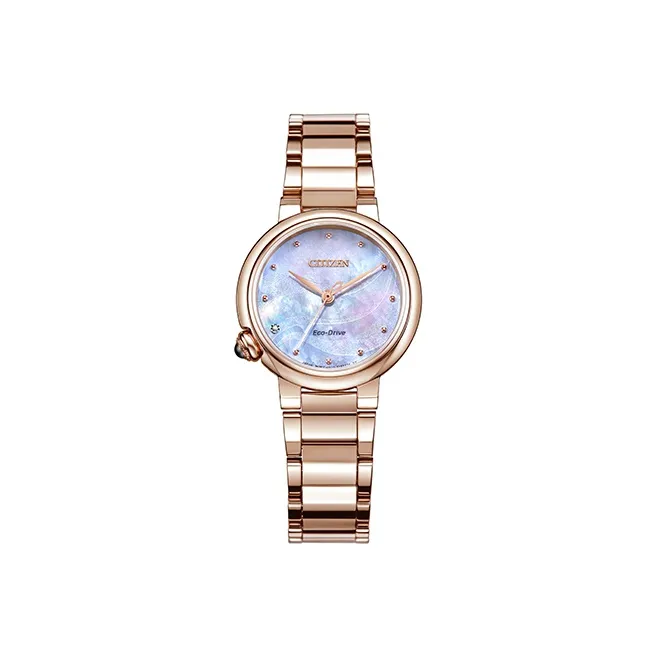 CITIZEN Экология Drive Collection L Collection Свет Перезарядные Кварцевые Механические Часы 30MM Женские Часы