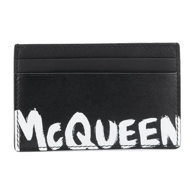 Alexander McQueen Logo Stamp Card Holder