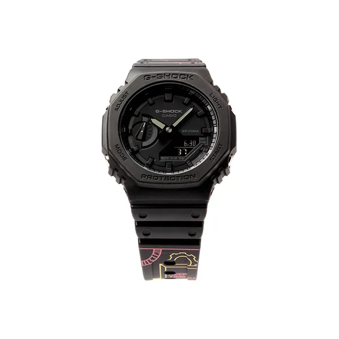 CASIO G SHOCK Farmer'S Oak QQ20 Anniversary Edition Кварцевый механизм Часы Мужские Черный циферблат
