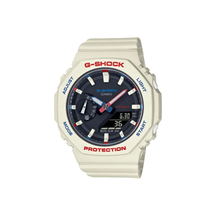 CASIO Кварцевый Movement Женские Liquid Crystal/Analog Dual Display Series Часы 46,2мм*42,9мм*11,2мм Черные