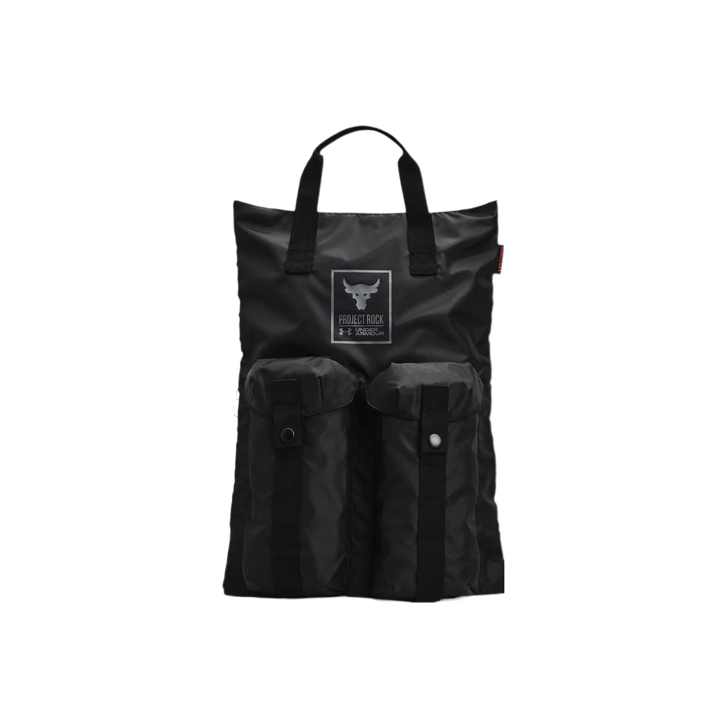 Under Armour Polyester Handbag Medium Size Unisex Black