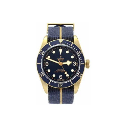 TUDOR Автоматический Механический Movement Мужские Часы из коллекции BLACK BAY, 43 мм, Синий
