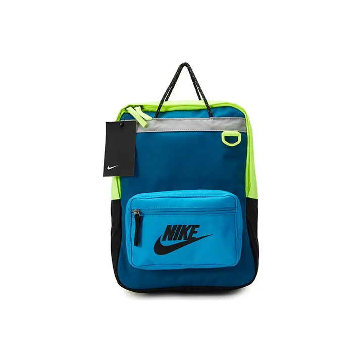 Nike Полиэстер Рюкзак Стандартный Мужской Синий