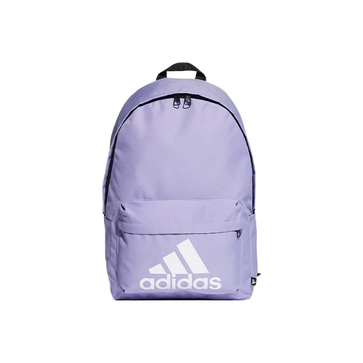 Adidas Polyester Backpack Regular Unisex Purple