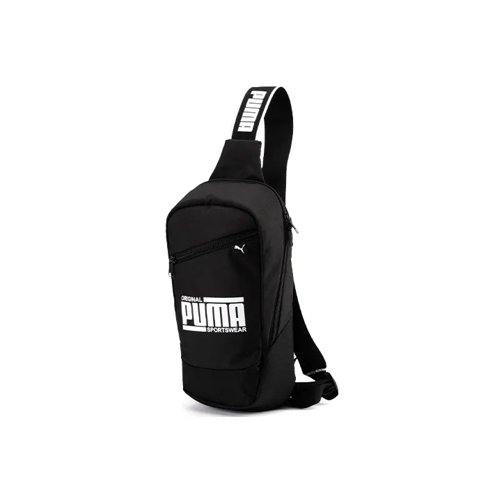 PUMA Fabric Shoulder Bag Crossbody Bag Regular Unisex Black