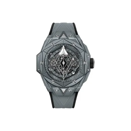 HUBLOT Автоматический Механический Movement Мужские Часы BIG BANG 46 мм Черные