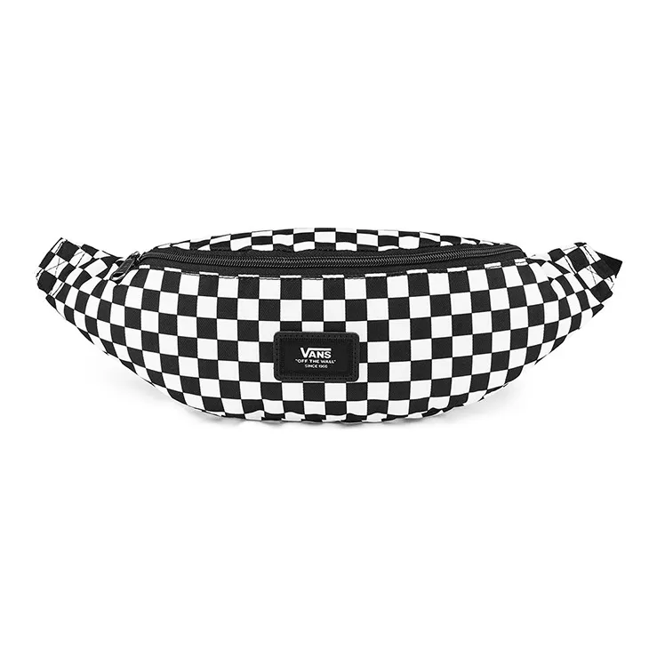 Vans Polyester Crossbody Bag Sling Bag Fanny Pack Regular Unisex Black/White