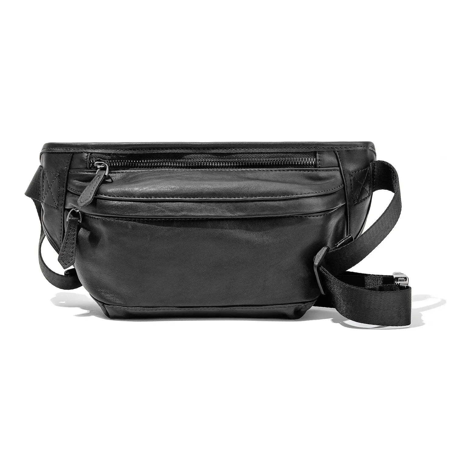 Ace Paul Сумка через плечо из коровьей кожи обычная мужская черная