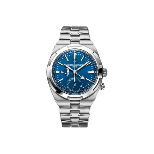 Vacheron Constantin Автоматический Механический Movement Мужские Часы Longitudinal и Lateral Collection OVERSEAS 41 мм Синий