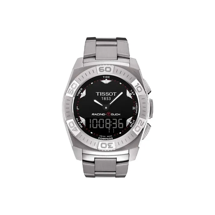 Tissot Quartz Механизм Мужские Часы серии Tengzhi Infinite 46,26 мм Черные