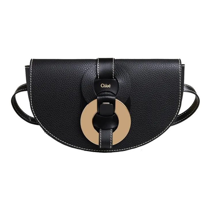 Chloe Calfskin Handbag Women's Black