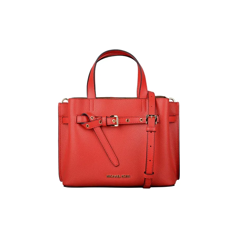 MICHAEL KORS Эмилия Кожа Ручная Сумка Сумка через плечо Средняя Женская Красная