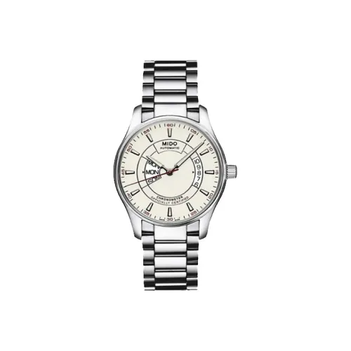 MIDO Автоматический Механический Movement Мужские часы Brunner Series 40 мм Белый