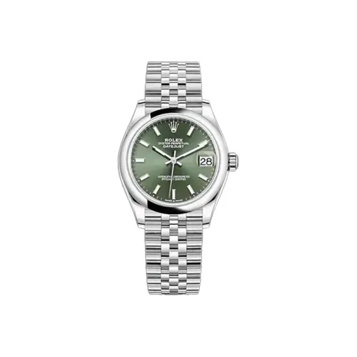 ROLEX Автоматический Механический Movement Унисекс Log Series Часы 31 мм Зеленые