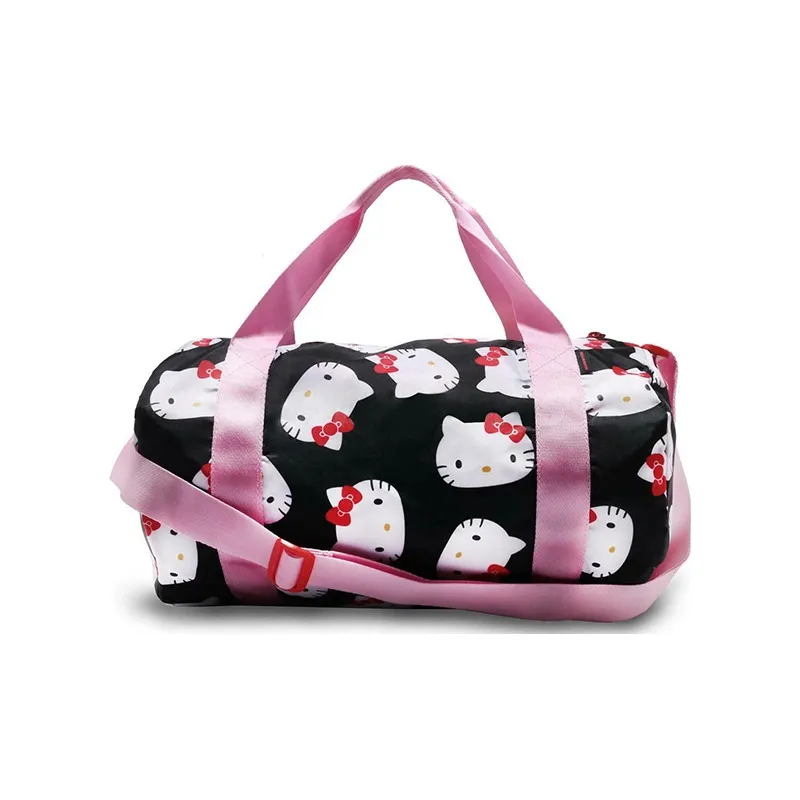 Конверс Hello Kitty Ткань Сумка Стандартная Женская Черная