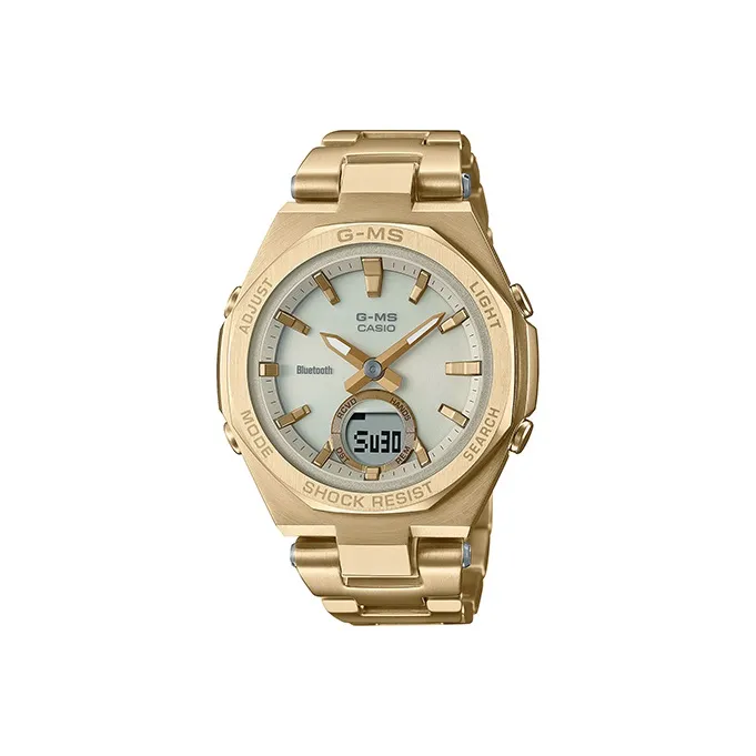 Casio Baby G Кварцевый механизм часы с ремешком из нержавеющей стали женские часы белый циферблат