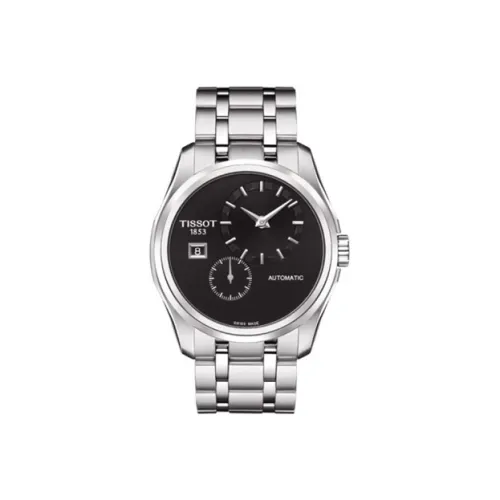 Tissot Автоматический Механический Movement Мужские Часы Kutu Collection 39 мм Черные