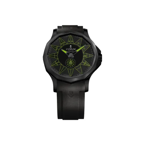 Corum Автоматический Механический Movement Мужские часы Admiral Collection, 42мм*42мм*9,5мм, черные