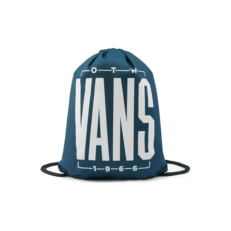 Vans Polyester Drawstring Bag, Gym Bag, Backpack Regular Unisex Dark Blue