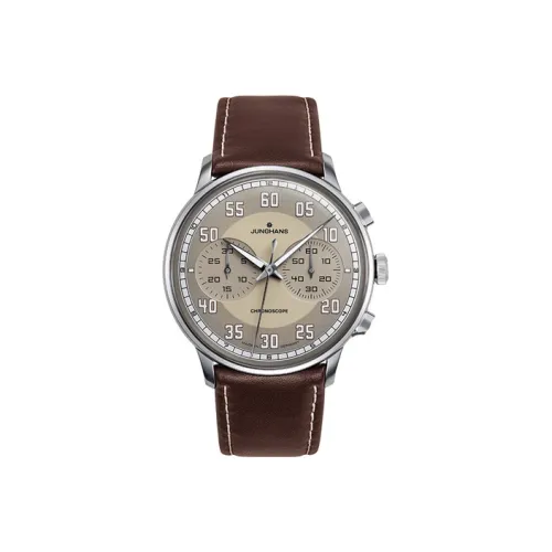 JUNGHANS Автоматический Механический Movement Мужские часы Meister Master Collection, 40,8 мм * 40,8 мм, серые