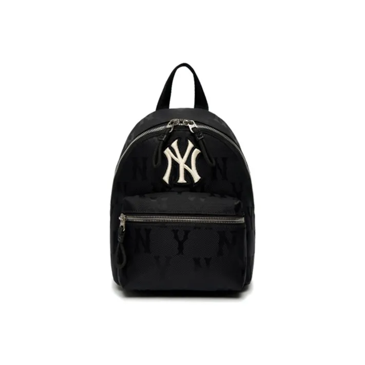 Mlb Base Logo New York Yankees MONOGRAM Collection Нейлон Комбинированная Сумка Рюкзак Стандартный Унисекс Черный